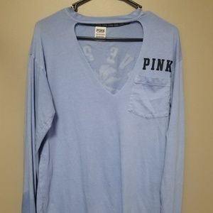 VS PINK choker style shirt